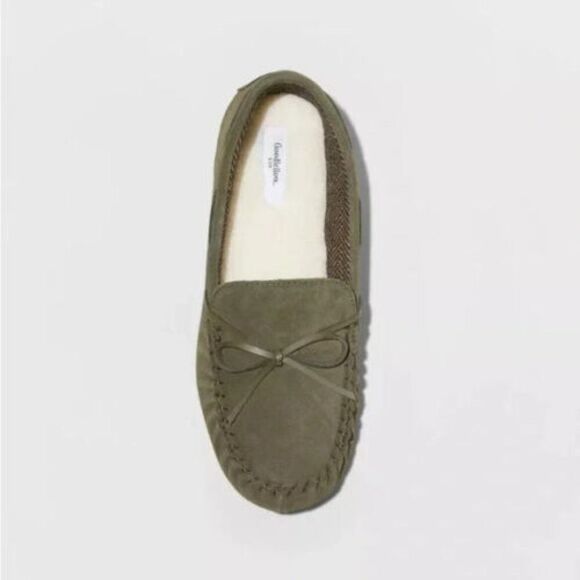 GOODFELLOW AND CO Men's Topher Suede Leather Moccasin Slippers (Size 13) NEW!!! - Picture 9 of 12